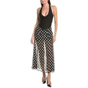 Ipponelli Womens  Maxi Dress, Black